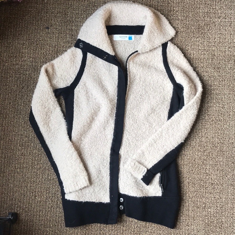 Cream Sparrow sweater